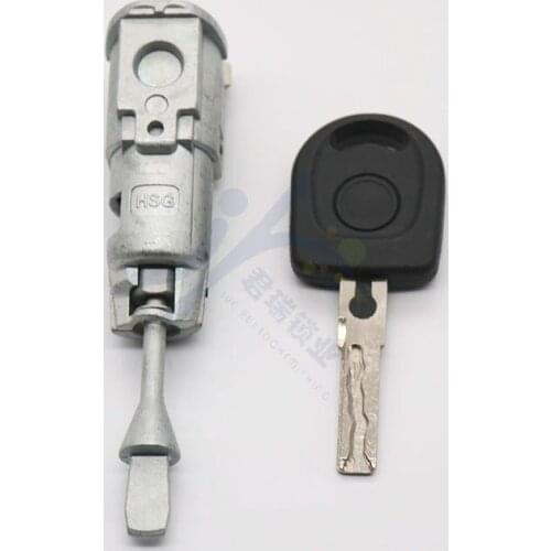 FOR 2013 VW SAGITAR Left Door Locks Central Control Milling Inner Track Lock Core Free Shipping