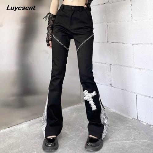 Luyesent Women's Flared Trousers