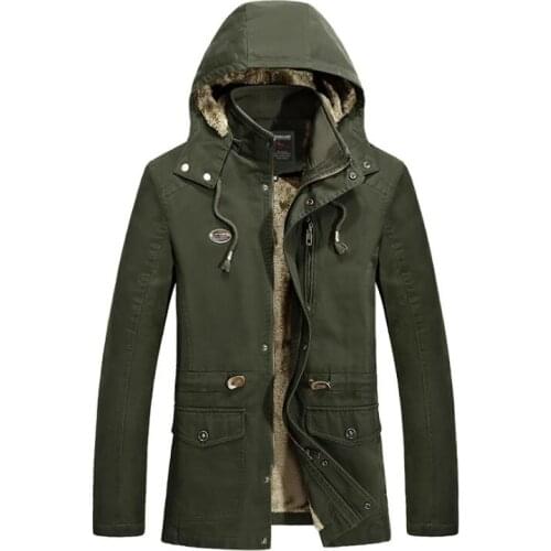 Plus velvet jacket men casual clothes mens jackets Mid-length coats jaqueta masculina chaqueta hombre casaco masculino hooded