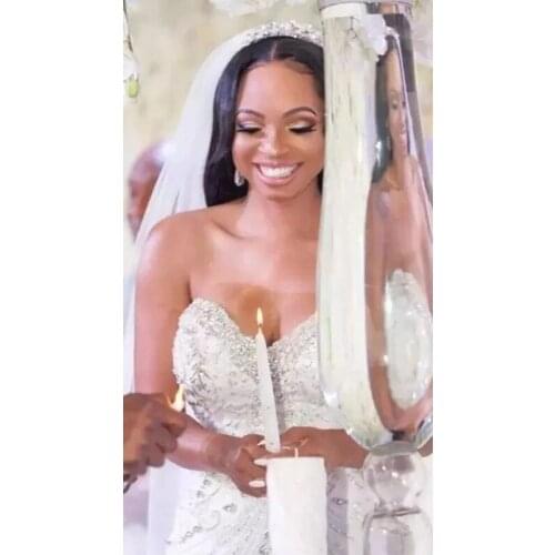 MYYBLE Mermaid Silhouette Wedding Dresses