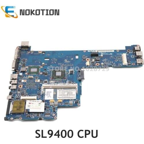 NOKOTION 492552-001 JAT00 D21R LA-4021P Main board For HP EliteBook 2530P Loptap Motherboard SL9400 CPU DDR2 Full tested