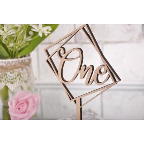 Wedding table numbers. rustic table numbers. modern table numbers