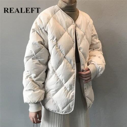 REALEFT Women's Parkas