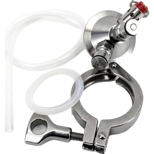 BALL LOCK TAPPING HEAD TO 2INCH TRI-CLOVER (COMMERCIAL KEG ADAPTOR)