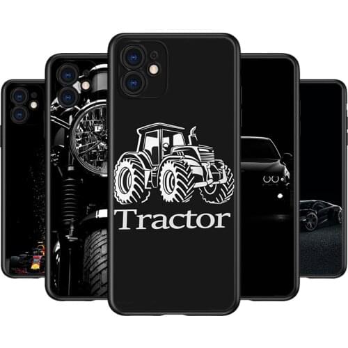 Silicone Cover Motorcycle Cars Man For Apple IPhone 12 Mini 11 Pro XS MAX XR X 8 7 6S 6 Plus 5S SE Phone Case