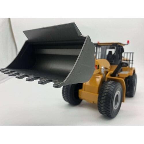 Latest 2020 December version 1/24 scale Huina 1567 RC Wheel Loader 7.4V 600mAh 9 channels for over 8 years old US/CANADA/AU/EU
