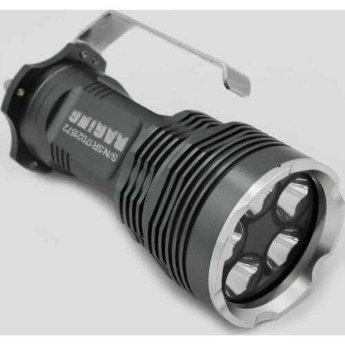 High Brightness 5 T6 Flashlight 5200LM LED Portable Torch 18650 Lighting For Camping Search Fishing Waterproof