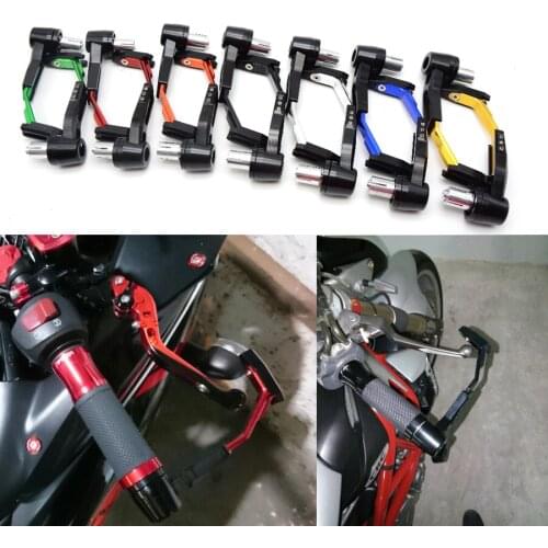 7/8" Adjustable Motorcycle Handle Bar Grips motorbike Brake Clutch Levers Protector guard for Yamaha YZF R1 R6 R125 R15 FZ16 FZ1