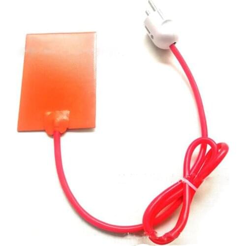 Car Engine Oil Pan Sump Tank Heater Pad 75W Heating Pad Wear Water Protect EU US Plug