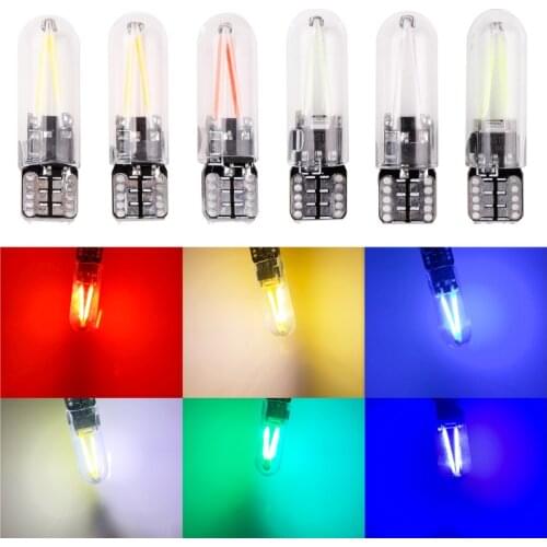 Headlight Fittings T15 T20 Signal Lamp Blue White Pink LED Angel Eye Bulb Wide T10 Parking Light High Power