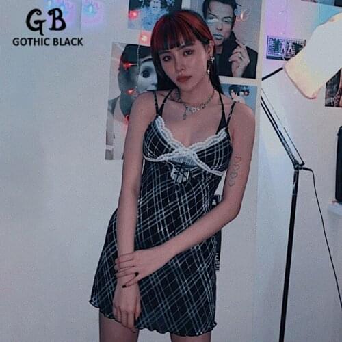 Gothic Black Women's Dresses