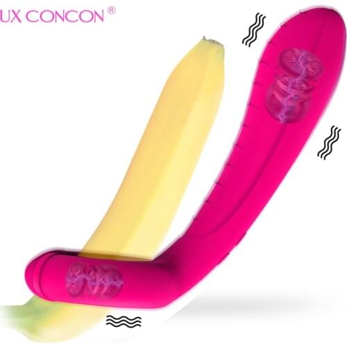 Delayed Ejaculation Penis Ring Vibrator Dick Cock Ring Vagina Double Penetration Stimulate Sex Toys for Men Women Couple Adult