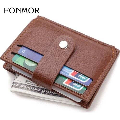 Wallet Genuine Leather Leather Wallet Retro Multi-function Short Wallet Simple Multi-card Coin Purse for Men and Women