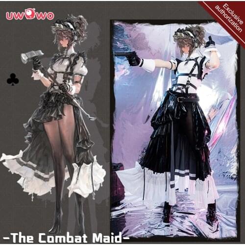 Combat Maid Dress Cosplay Exclusive Authorization Uwowo x AGOTO: ♣ Club Costume Apron