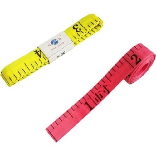 Mini Tailor Tape Measure Body Measuring Belt Children Height Ruler Centimeter Roll Tape Soft Sewing Ruler Office Meauring Ruler