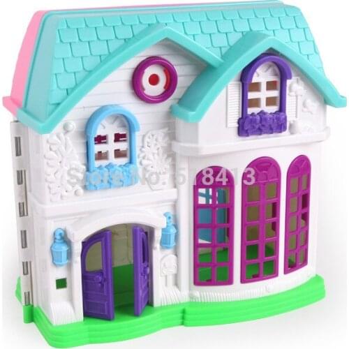 Simulation model stereo toy Play House Toys Suit Frasier Theme Villa Girl Child Unisex Multicolor Plastic 2-4 Years 2020