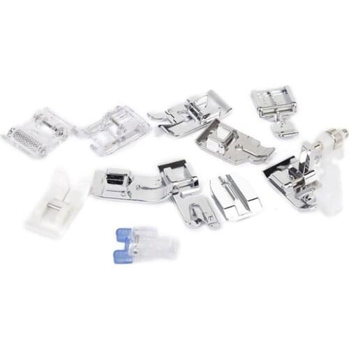 11pcs Multi Function Domestic Sewing Machine Presser Foot Accessories Set