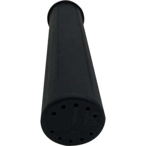 New Black color Fishing Rod rack holder Inner Sleeve Rod Pod Nylon Plastic Tube Liner