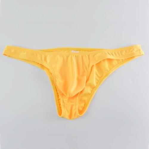 New Mens Sexy Thongs Underwear Men Pouch T-back Thong Underpants Tangas Exotic Panties T Back Breathable Bikini
