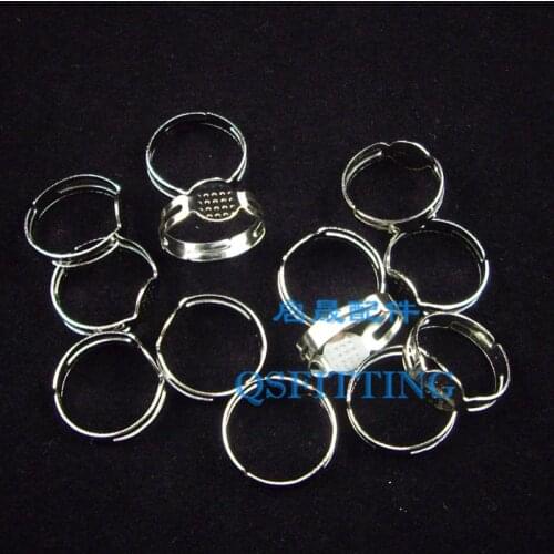 Supply DIY fashion jewelry Accessory,Ring Setting,Rhodium Plated,Ring Accessoy