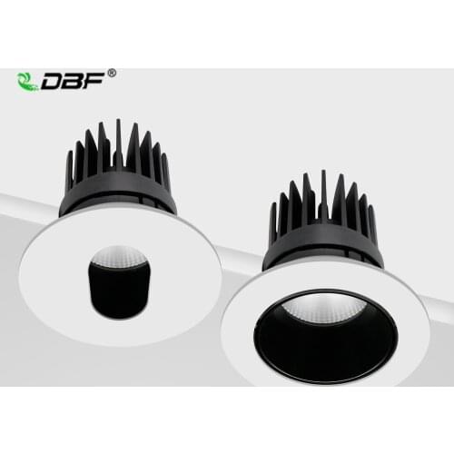 [DBF]4 Different Beam Angle Ceiling Recessed Downlight Dimmable 7W 10W LED Ceiling Spot Lamp for Kitchen Bedroom Home Decoration