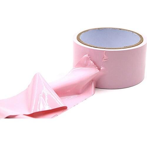 PVC Inviscid ESD Tape Bondage Binding Tape Kinky Tied Fetish Restraint Belt BDSM Tape Adult Sex Toy TK-ing