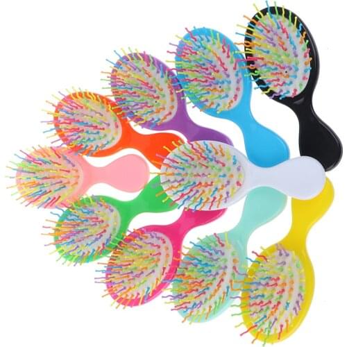 Baby Boys Girls Hair Comb Plastic Hair Brush Child Portable Travel Anti-static Comfortable Head Massager Combs