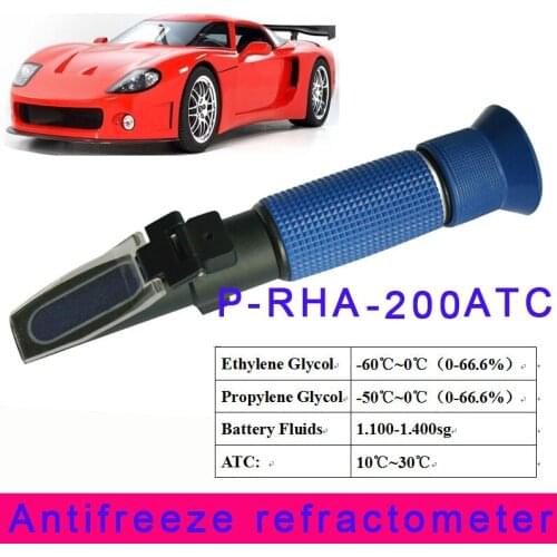 Free shipping 1.100~1.400sg battery fluids Refractometer P-RHA-200ATC
