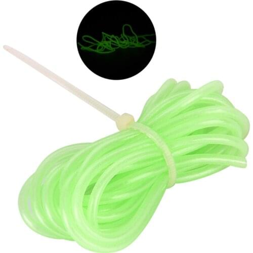 HOT!Fishing Night Luminous Tube Fluorescent Glow Pipe Light Tackle Accessories PVC plastic Material tying riging tube