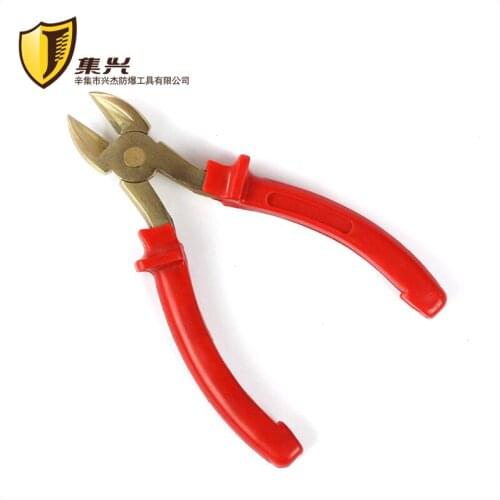 160mm 180mm Pliers Diagonal Cutting ,Beryllium bronze and Aluminium bronze Safety pliers, Non sparking,Explosion proof Pliers