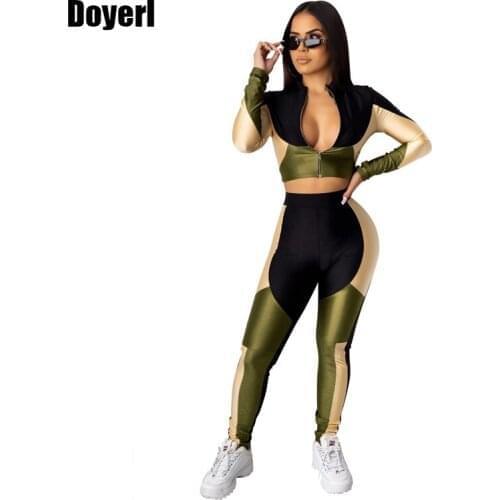 2 Piece Set Women Casual Tracksuit Women Winter Autumn Two Piece Set Top and Pants Jogger Sport Matching Sets Sweat Suits Women