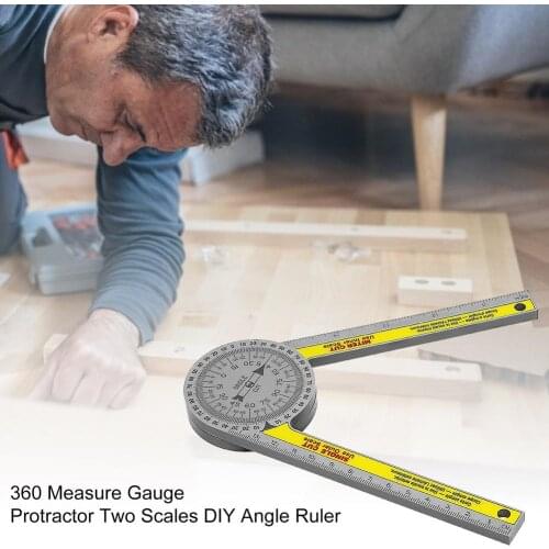 Miter Saw Protractor With Measuring Rulers Carpenter Tools For Crown Molding Baseboard Trim Renovation Work Home Improvement