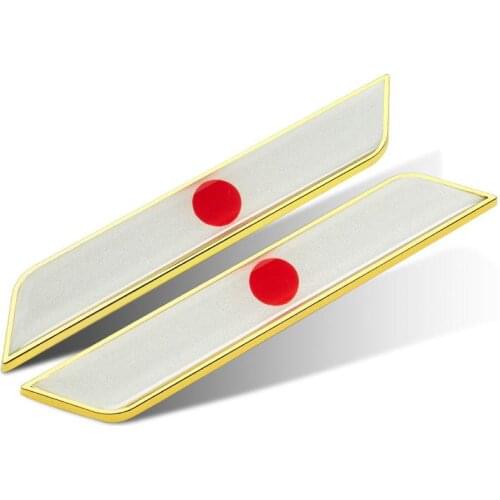 High Quality Car Goods Asian Japan National Falgs Auto Emblem Stickers Covering Scrathes 2020 New Arrival Free Shipping