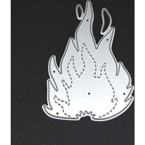 YLCD362 Fire Metal Cutting Dies For Scrapbooking Stencils DIY Album Cards Decoration Embossing Folder Die Cutter Template Mold