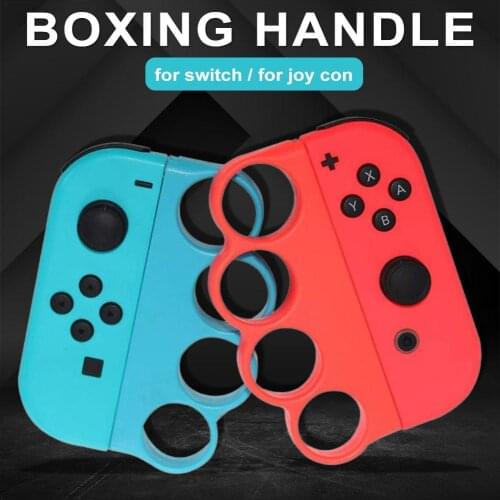 1 Pair Boxing Gloves Hand Grips For Nintend Switch Joy-con Controller Finger Clasp Hand Grip For Switch Fitness Boxing Games