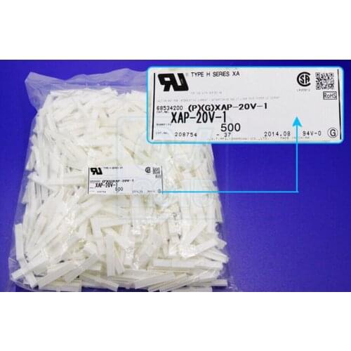 XAP-20V-1 housing Connectors terminals housing 100% new and original parts