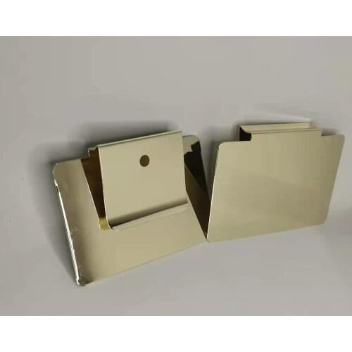 4 Gold Clip Label Holders Basket Label Holder Chalk Pen Chalkboard Stickes Pantry Organization Solution Baskets Metal Bin Clips