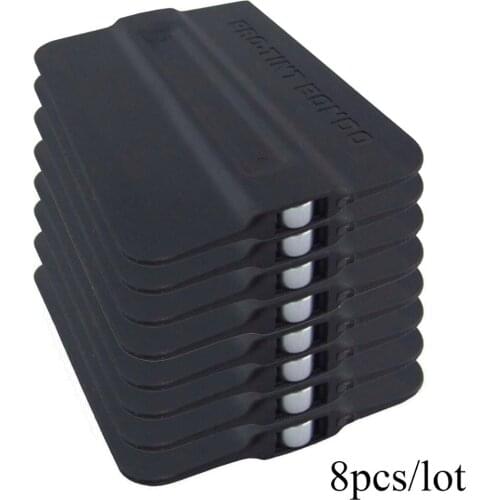 8pcs Auto Vinyl Wrap Carbon Fiber Magnet Squeegee Window Tint Styling Film Wrapping Scraper Cleaning Brush Car Accessories 8A19