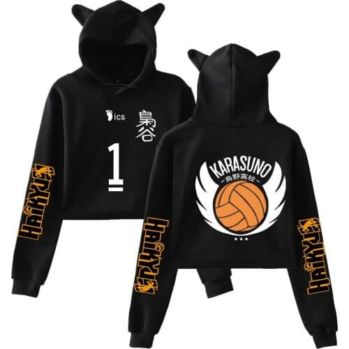 Anime Haikyuu Cool Hoodies Sweatshirt Girls Women Japan Casual Hoodie Popular Hoodies Clothes
