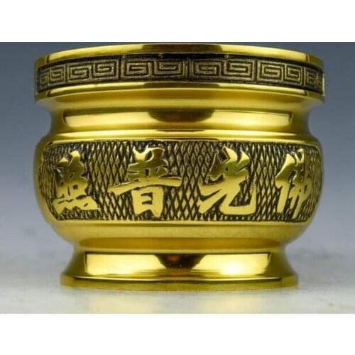 YM 1015 Pure copper is responsive to the Buddhas light