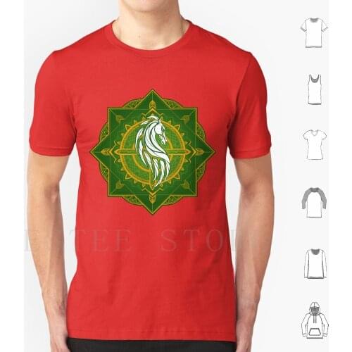 Rider Of Rohan ( Heraldic Colours ) T Shirt Cotton Men DIY Print The Middle Earth The The Fellowship Fellowship Return Of The