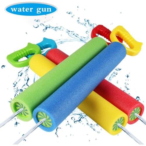 Hot Sale Summer Water Toys EVA Water Pistol Blaster Shooter Pumping Sprayer Water Gun Toys Summer Pools Toys Gift For Children