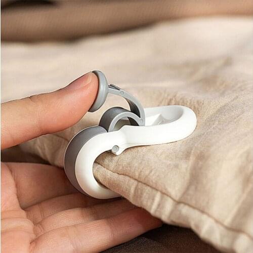 Creative And Practical Home Quilts Bed Sheets Clothes Fixing Clips Without Traces And Not Hurt By Household Anti-Skid Fixture