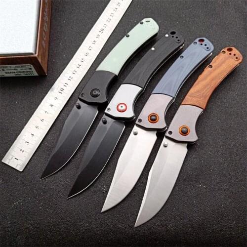Knife Copper Washer Blade S30v G10 with Wood Handle Multifunctional Outdoor Camping Hunting Basics New 15080 Tool