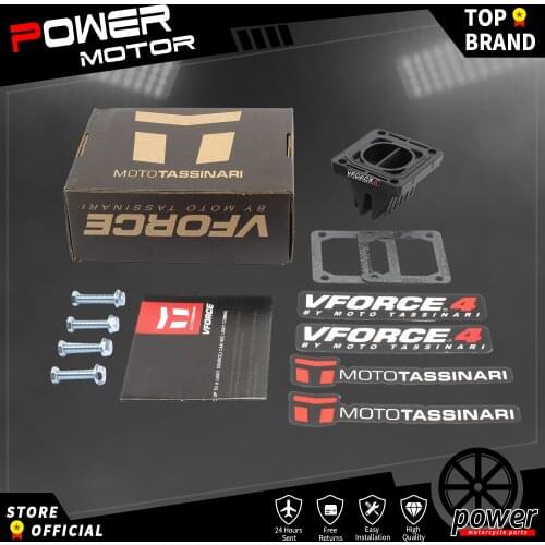 Motorcycle V-Force 4 V4144 Reed Valve Carbon Fiber Reed Valve Kit For Yamaha YFZ350 YFZ 350 Banshee 350 RX135 RXZ135 YZ125 DT175