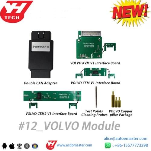 New coming！Yanhua Mini ACDP Module 12 for Volv key programming---add key and all keys lost
