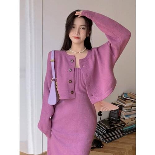 Модные вязаные платья QUHENG China At AliExpress