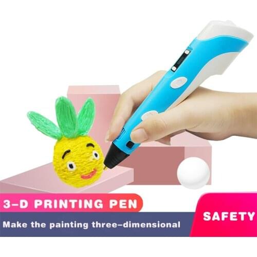 3D Printing Pen Magic DIY Pencil handle Plastic Filament For Kid Children Education Drawing Toys Birthday school supplies gifts