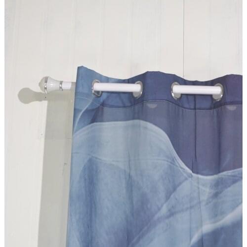 FMH Tulle Mist Printed Sheer Curtains for Living Room Bedroom Sliding Glass door Chiffon Voiles Drapes Window Treatment