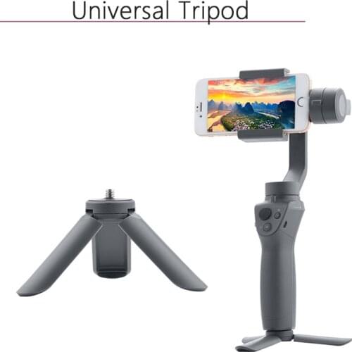 Universal Foldable Desktop Tripod Mount for DJI OSMO Mobile 2 Zhiyun Smooth 4 Feiyu Vimble Gopro Handheld Gimbal Accessories